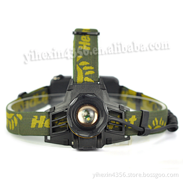 2016 Hot Sell OEM ODM Headlamp LED Light Factory 18650 Battery Outdoor Sport LED Headlamp